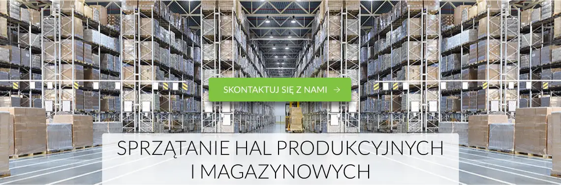 Sprzątanie hal produkcyjnych i magazynowych Wrocław